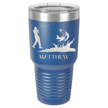 Custom Fishing 30oz Ringneck Tumbler